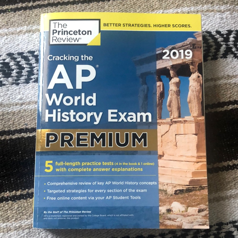 2019 AP World History Exam Book
